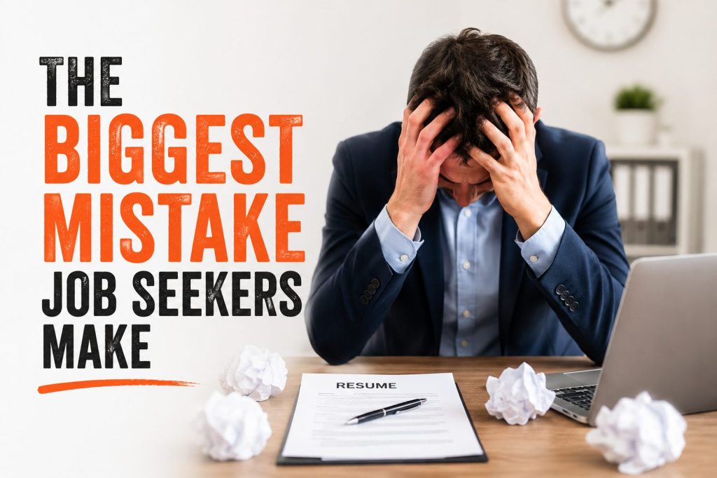 The Biggest Mistake Many Job Seekers Make