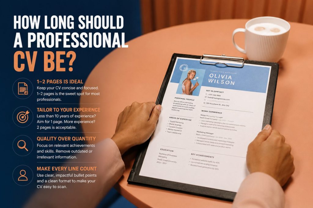 How Long Should a Professional CV Be?