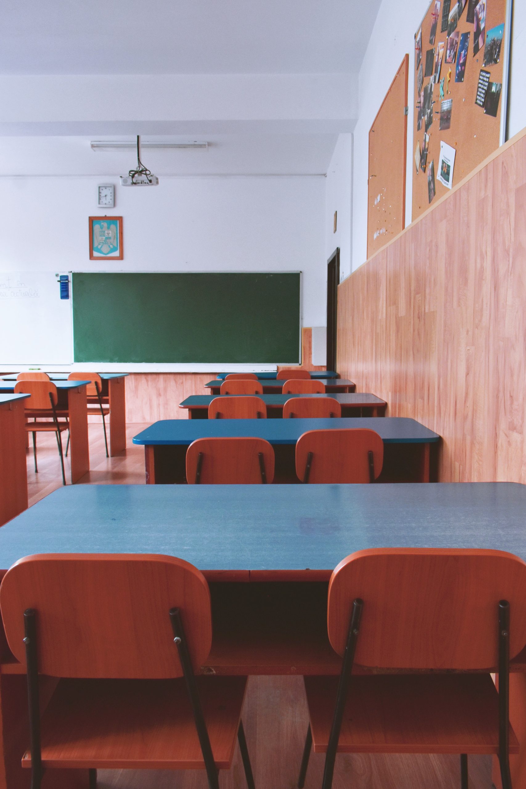 Teacher change of career - the empty classroom