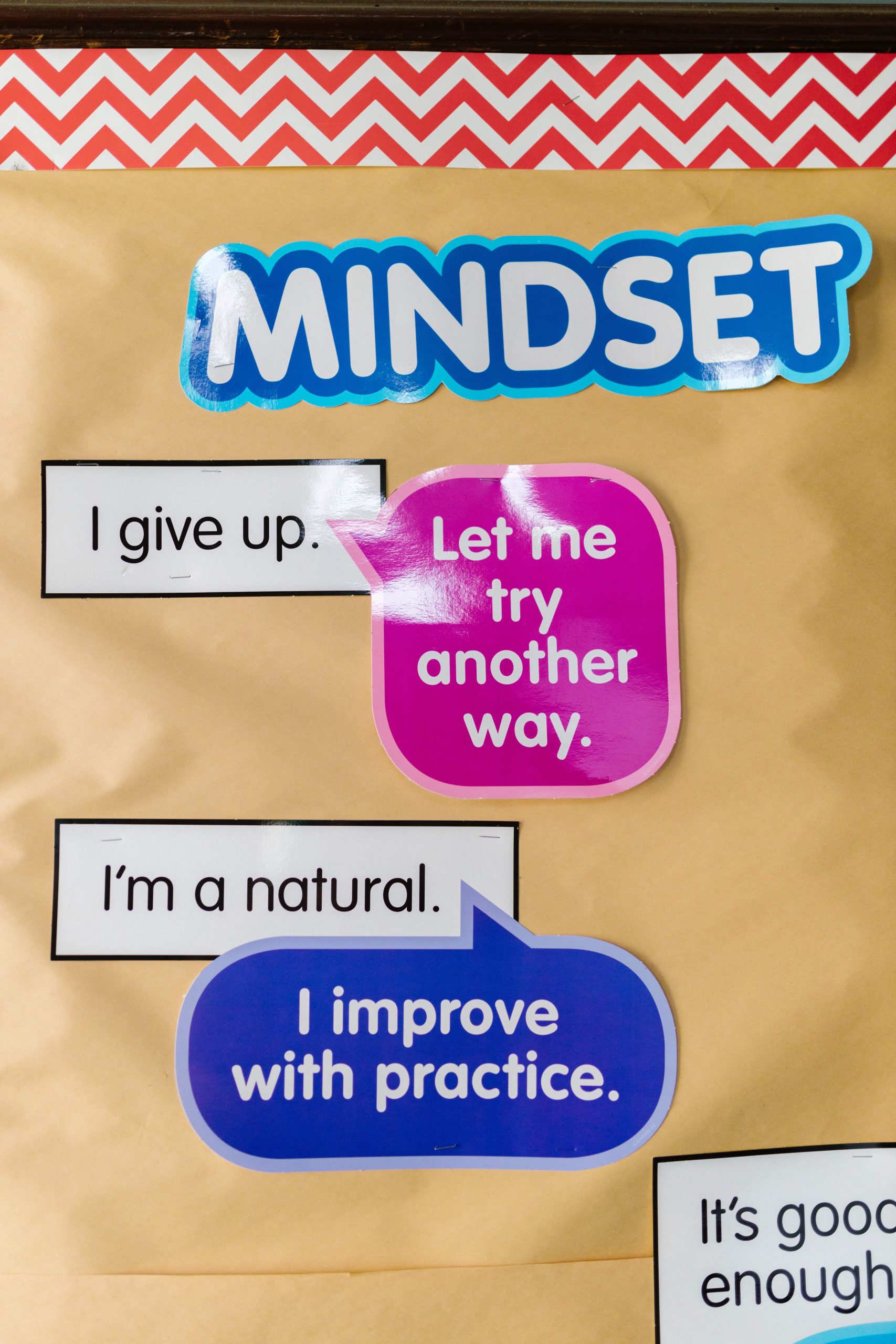 Changing mindset helps transition